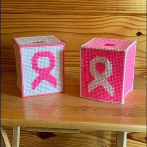 Breast cancer Awareness Tissue Cover